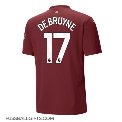 Manchester City Kevin De Bruyne #17 Fußballbekleidung 3rd trikot 2024-25 Kurzarm